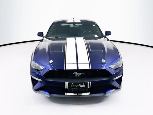 Kona Blue Metallic 2020 Ford Mustang EcoBoost