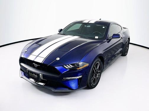 Kona Blue Metallic 2020 Ford Mustang EcoBoost