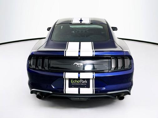 Kona Blue Metallic 2020 Ford Mustang EcoBoost