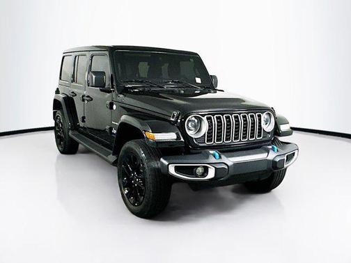 Black Clearcoat 2024 Jeep Wrangler 4xe Sahara