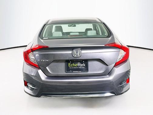 Modern Steel Metallic 2019 Honda Civic LX