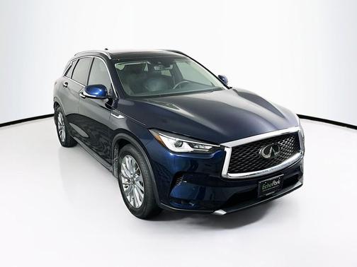 Hermosa Blue 2023 INFINITI QX50 LUXE