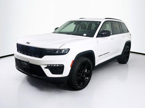 Bright White Clearcoat 2023 Jeep Grand Cherokee Limited