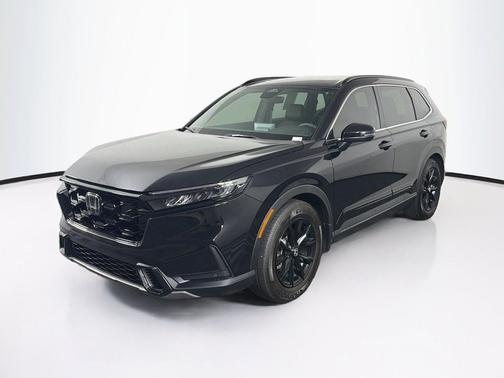 Lunar Silver Metallic 2024 Honda CR-V Hybrid Sport FWD