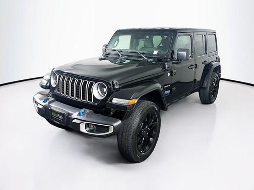 Black Clearcoat 2024 Jeep Wrangler 4xe Sahara