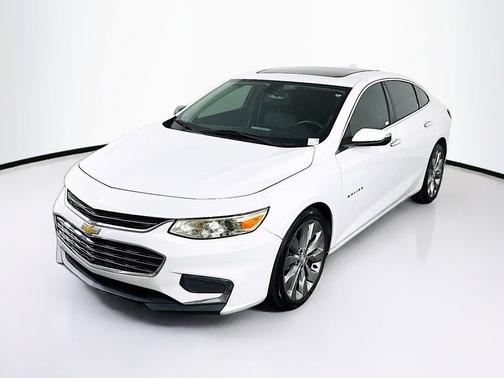 Summit White 2018 Chevrolet Malibu Premier