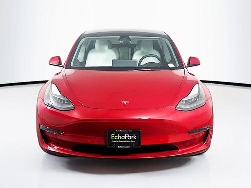 Red Multi-Coat 2022 Tesla Model 3 Long Range