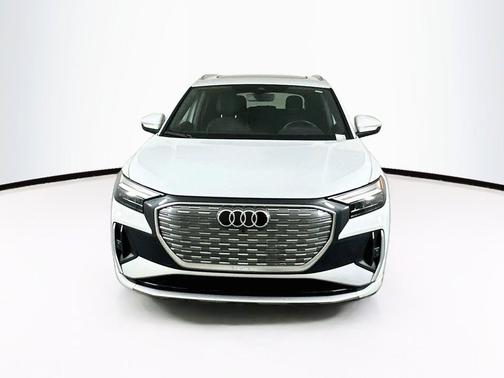 Glacier White Metallic 2024 Audi Q4 e-tron Premium Plus 55 quattro