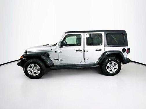 Silver Zynith Clearcoat 2022 Jeep Wrangler Unlimited Sport