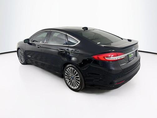 Shadow Black 2018 Ford Fusion Hybrid Platinum