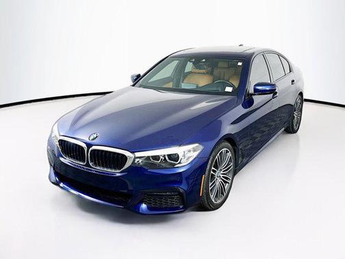 Mediterranean Blue Metallic 2019 BMW 530 530i
