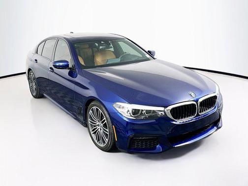 Mediterranean Blue Metallic 2019 BMW 530 530i