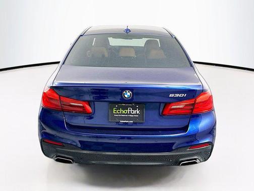 Mediterranean Blue Metallic 2019 BMW 530 530i