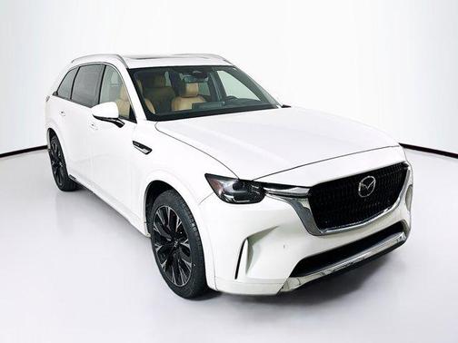 Rhodium White Premium 2024 Mazda CX-90 3.3 Turbo S Premium Plus