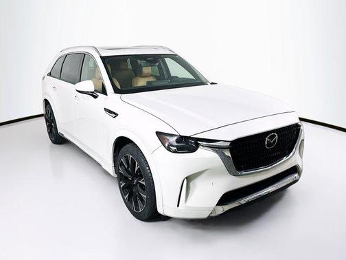 Rhodium White Premium 2024 Mazda CX-90 3.3 Turbo S Premium Plus