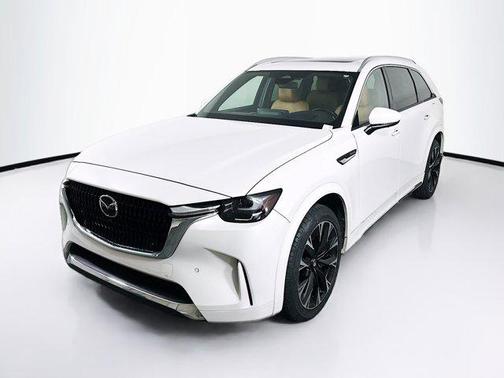 Rhodium White Premium 2024 Mazda CX-90 3.3 Turbo S Premium Plus