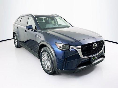 Deep Crystal Blue Mica 2024 Mazda CX-90 PHEV Preferred