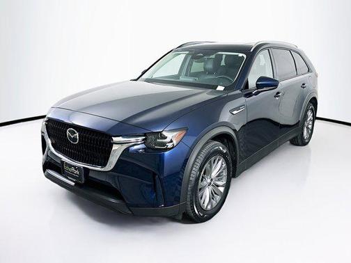 Deep Crystal Blue Mica 2024 Mazda CX-90 PHEV Preferred