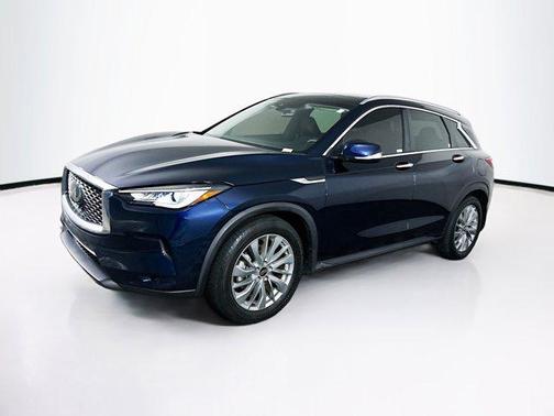 Hermosa Blue 2023 INFINITI QX50 LUXE