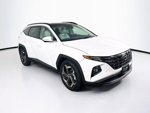 White Pearl 2024 Hyundai TUCSON Limited