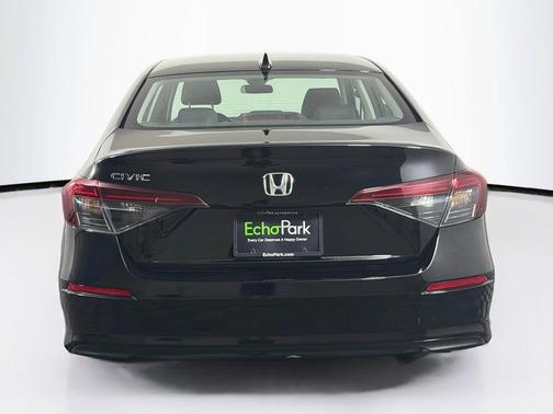 Black 2025 Honda Civic LX