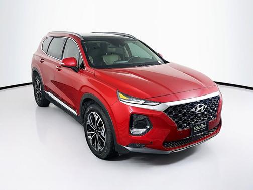 Scarlet Red 2019 Hyundai SANTA FE Limited 2.0T