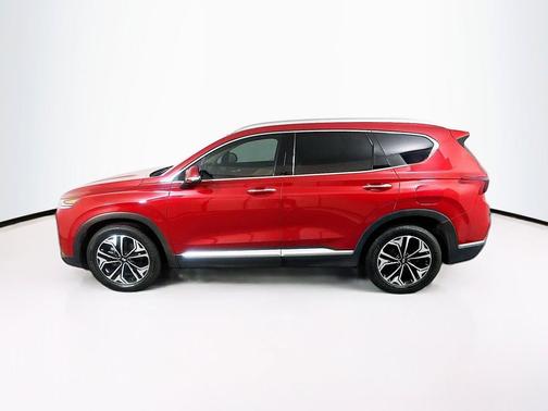 Scarlet Red 2019 Hyundai SANTA FE Limited 2.0T