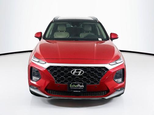 Scarlet Red 2019 Hyundai SANTA FE Limited 2.0T