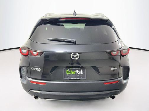 Jet Black Mica 2025 Mazda CX-50 Hybrid Preferred Package