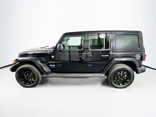 Black Clearcoat 2022 Jeep Wrangler Unlimited 4xe Sahara
