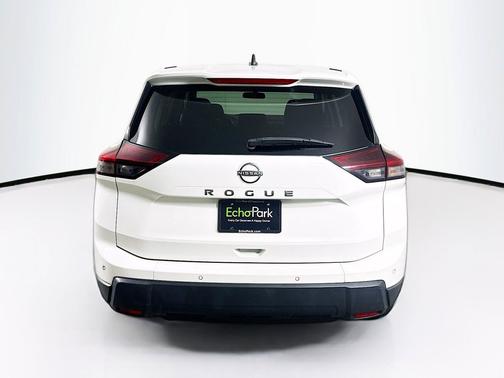 Glacier White 2024 Nissan Rogue S