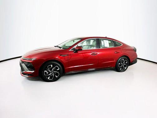 Ultimate red 2025 Hyundai SONATA SEL