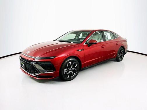 Ultimate red 2025 Hyundai SONATA SEL