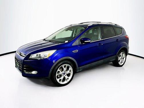 Deep Impact Blue 2014 Ford Escape Titanium