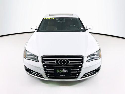 Glacier White Metallic 2014 Audi A8 L 3.0 TDI