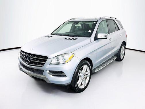 Iridium Silver Metallic 2014 Mercedes-Benz M-Class ML 350