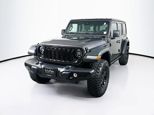 Granite Crystal Metallic Clearcoat 2025 Jeep Wrangler 4xe Willys