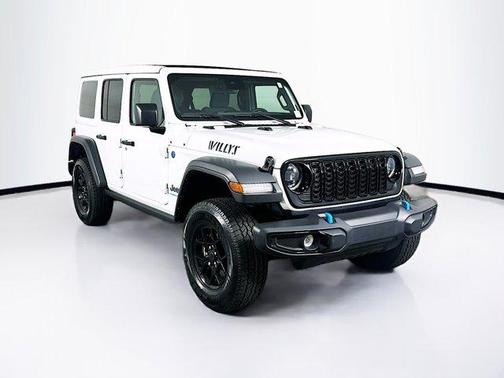 Bright White Clearcoat 2024 Jeep Wrangler 4xe Willys