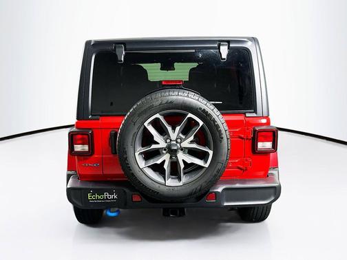 Firecracker Red Clearcoat 2024 Jeep Wrangler 4xe Sport S