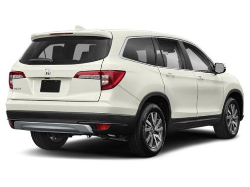 White Diamond Pearl 2019 Honda Pilot EX-L