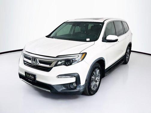 White Diamond Pearl 2019 Honda Pilot EX-L
