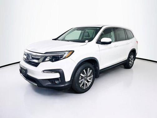 Platinum White Pearl 2022 Honda Pilot 2WD EX-L