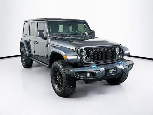 Granite Crystal Metallic Clearcoat 2024 Jeep Wrangler 4xe Willys