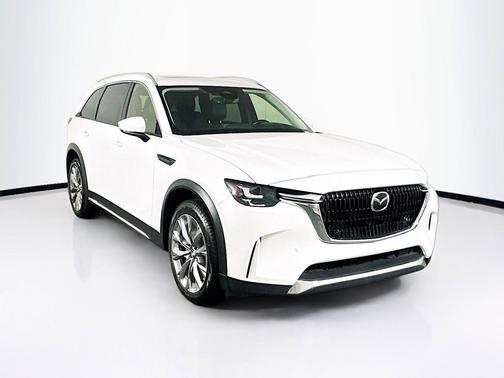 Rhodium White Premium 2024 Mazda CX-90 3.3 Turbo Premium