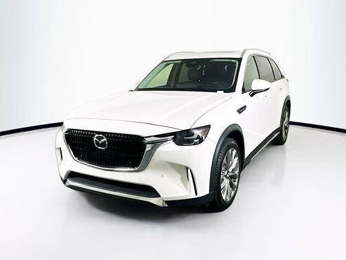 Rhodium White Premium 2024 Mazda CX-90 3.3 Turbo Premium