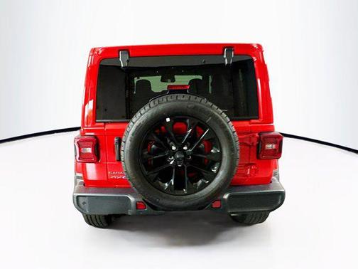 Firecracker Red Clearcoat 2025 Jeep Wrangler 4xe Sahara