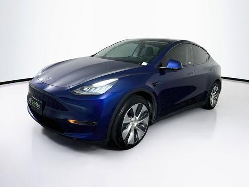 Deep Blue Metallic 2021 Tesla Model Y Long Range Dual Motor All-Wheel Drive