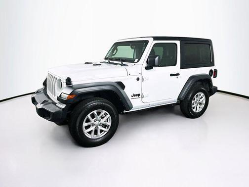 Bright White Clearcoat 2023 Jeep Wrangler Sport S