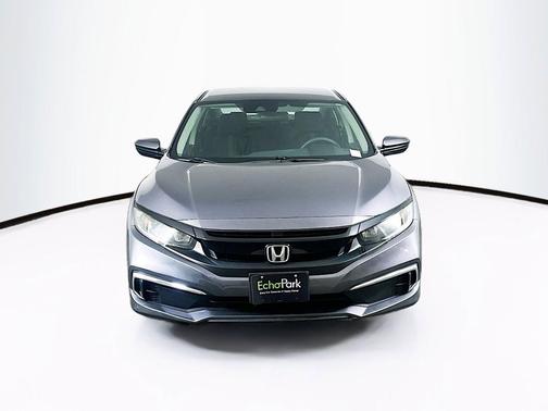 Modern Steel Metallic 2019 Honda Civic LX