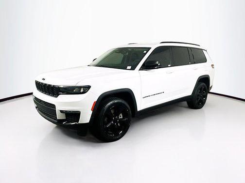 Bright White Clearcoat 2023 Jeep Grand Cherokee L Limited